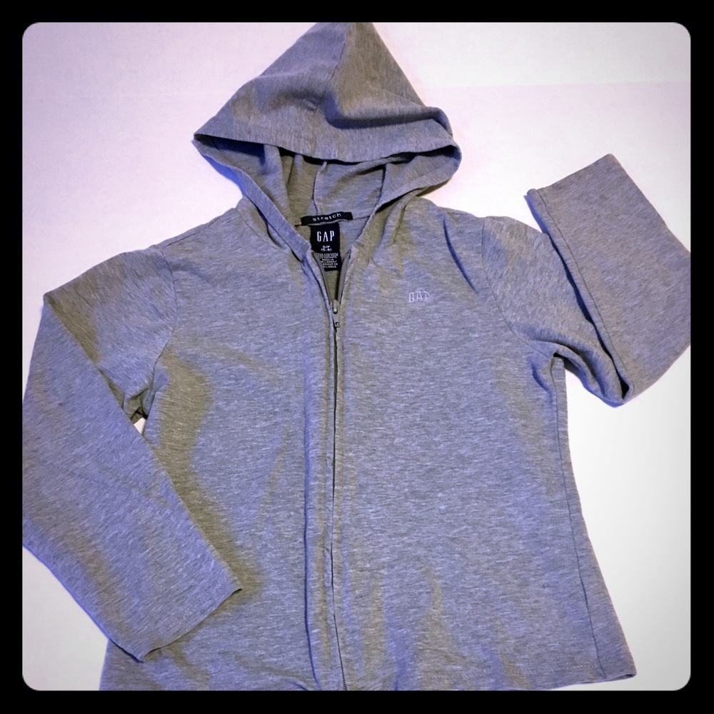 Gap Girls Hooded Zip Up Jacket, Size S (5/6)